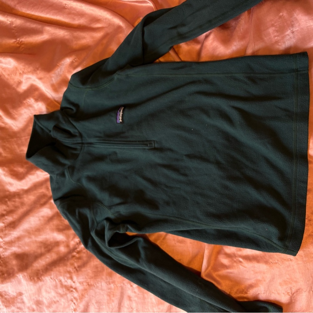 Patagonia Forest Green Fleece Pullover